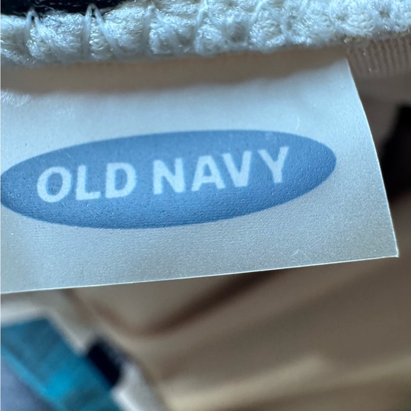 Old Navy Cream Polka Dot Wrap-Front Swimsuit Size Large - Picture 9 of 12